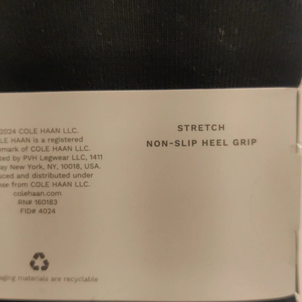 New!Cole Haan Women's Black Liner Socks Outdoors Y2k Trendy Capsule